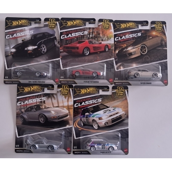 Hot Wheels 1:64 Zestaw Modern Classics 2026 - 5 szt